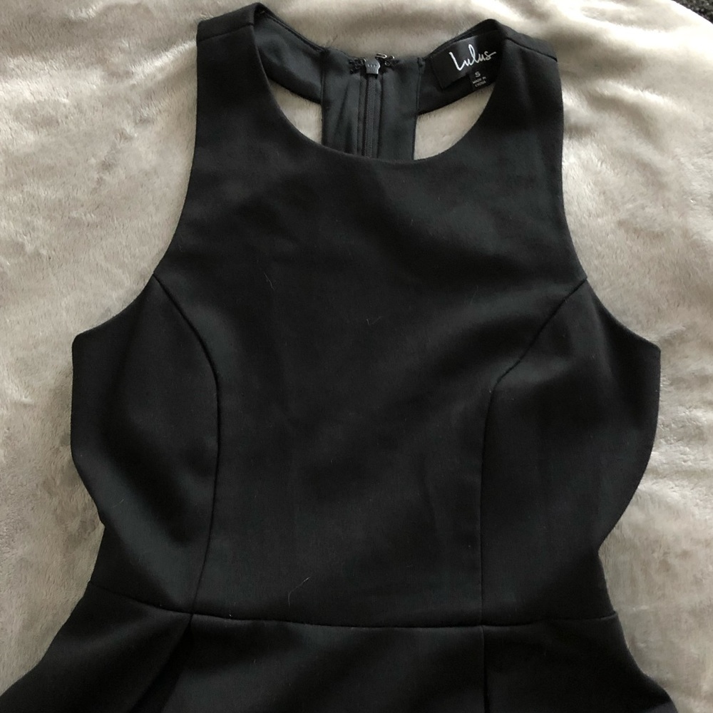 Lulus Cutout Skater Style Dress